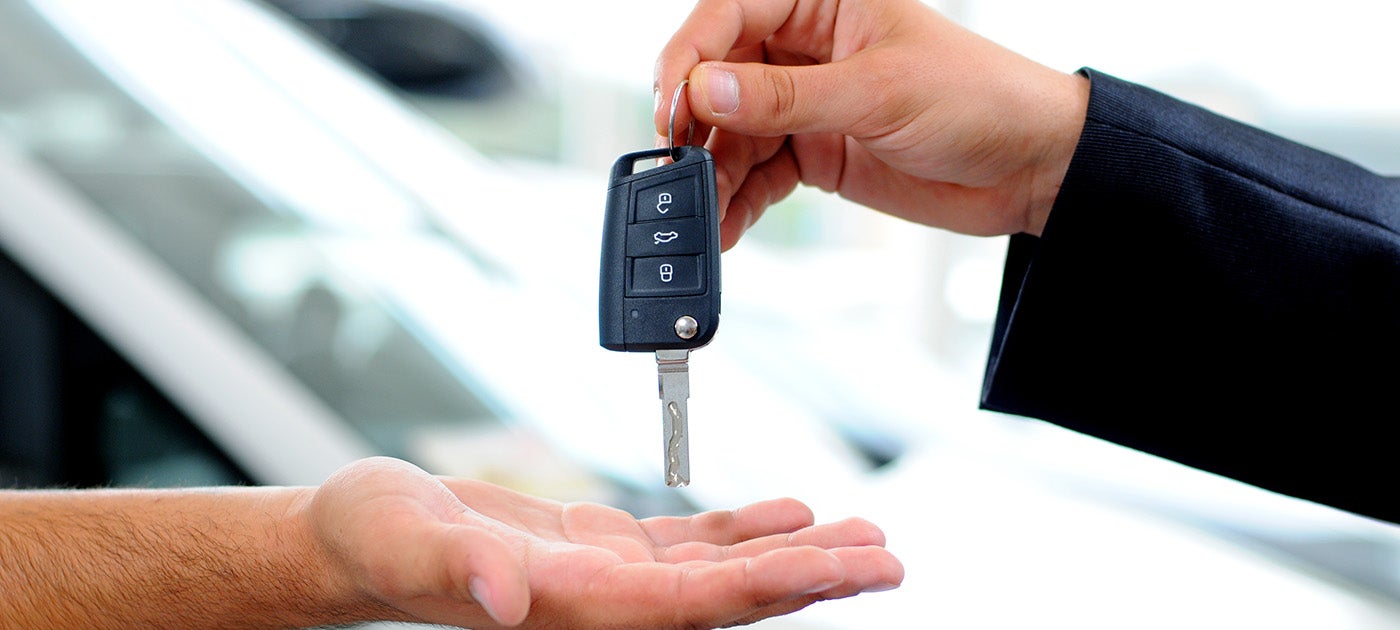 Customer selling vehicle at dealership